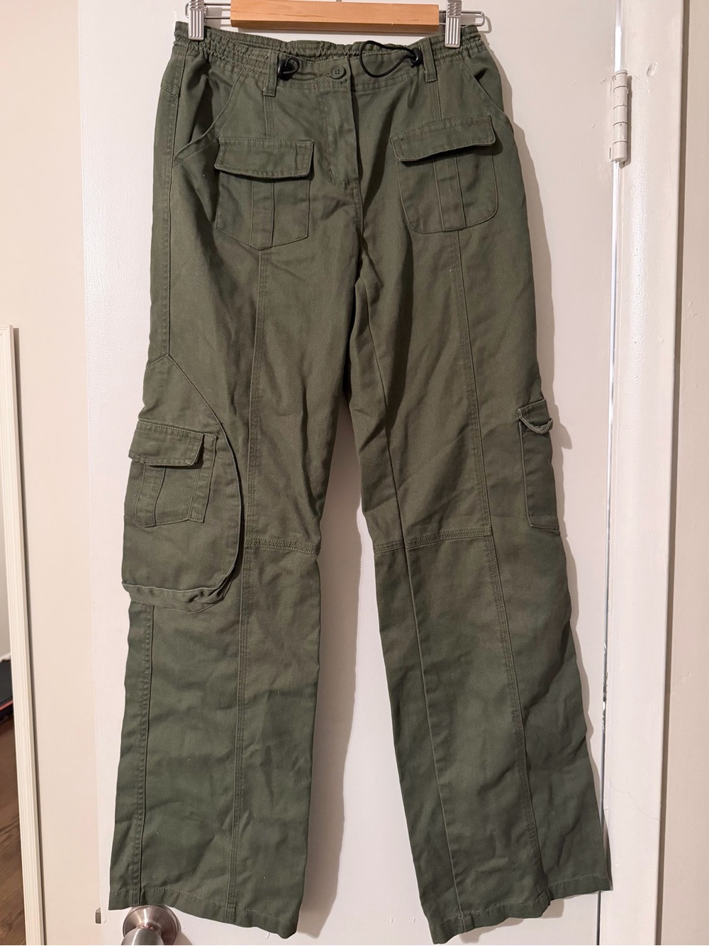 Brandy Melville Green Utility Cargo Pants